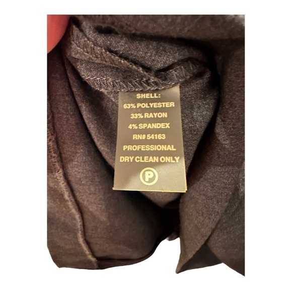 Calvin Klein Women’s Military Utility Dress Charcoal Gray Size 4 - Picture 6 of 6